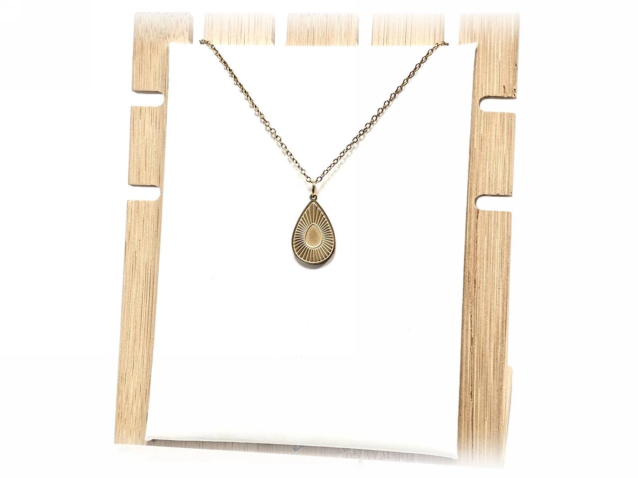 Κολιέ Ατσάλι 316L σε χρώμα Χρυσαφί