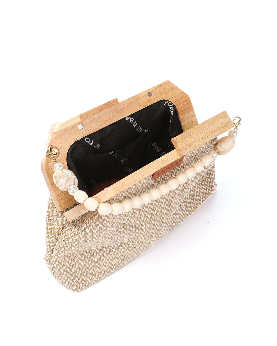 Τσάντα φάκελος clutch JH-2216 - Κάμελ