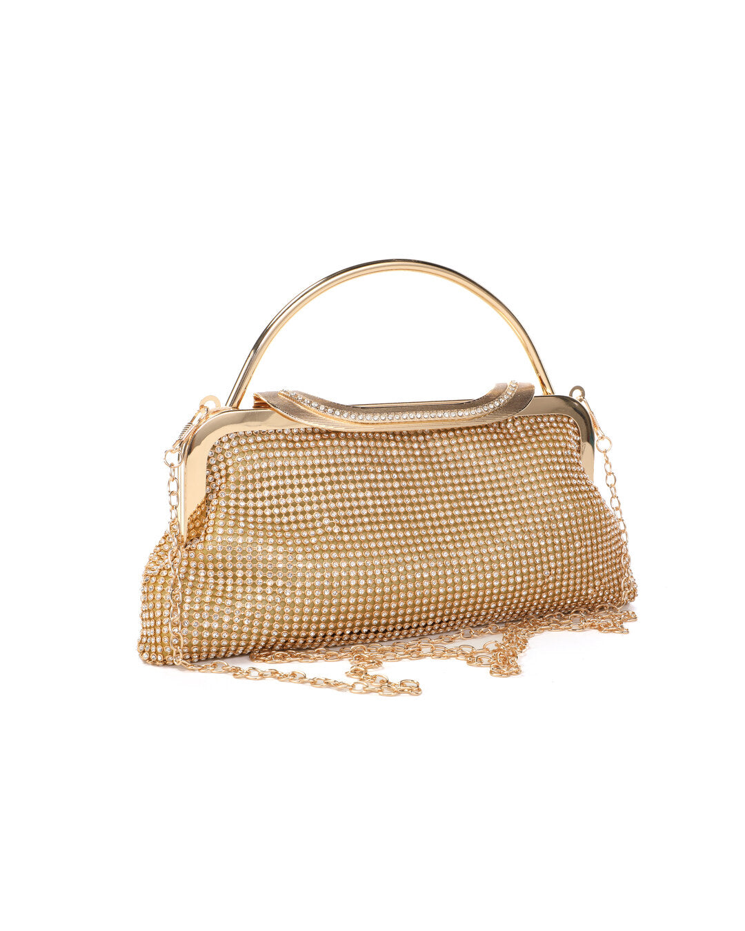 Τσάντα φάκελος clutch JH2220 - Χρυσό