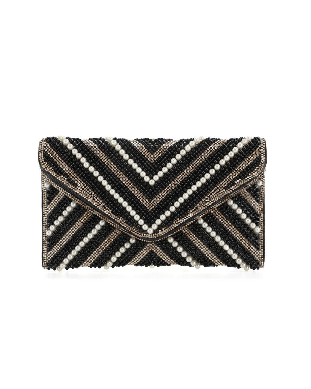 Τσάντα φάκελος clutch MD2433 - Μαύρο