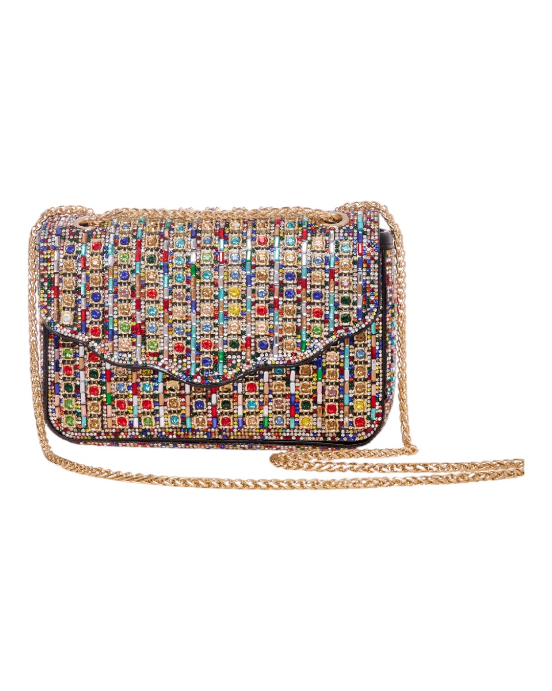 Τσάντα φάκελος clutch MD2405 - Rainbow