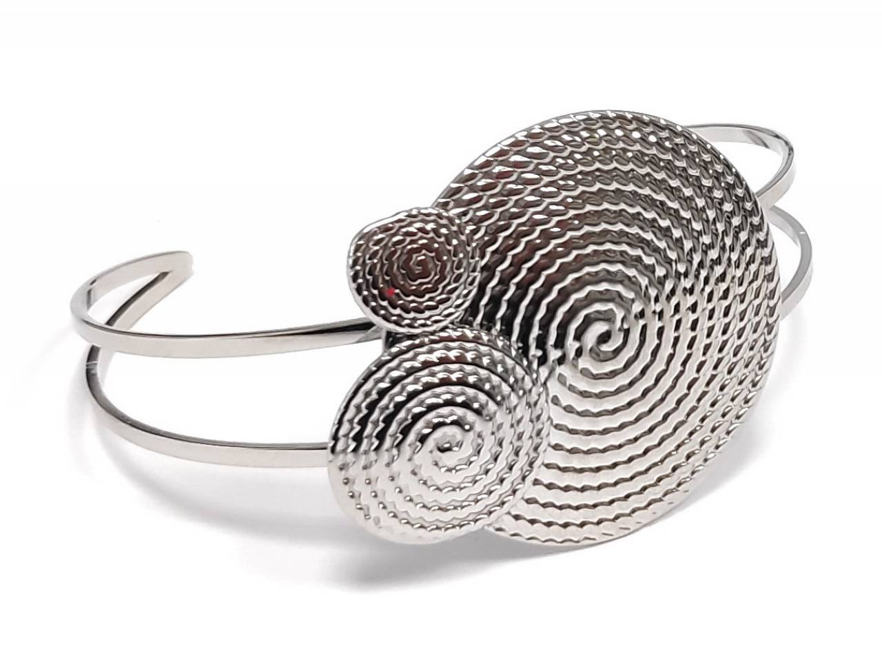 Κομψό Γυναικείο Βραχιόλι με Σχέδιο Σαλιγκαριού - Ρυθμιζόμενο | 2412-219A