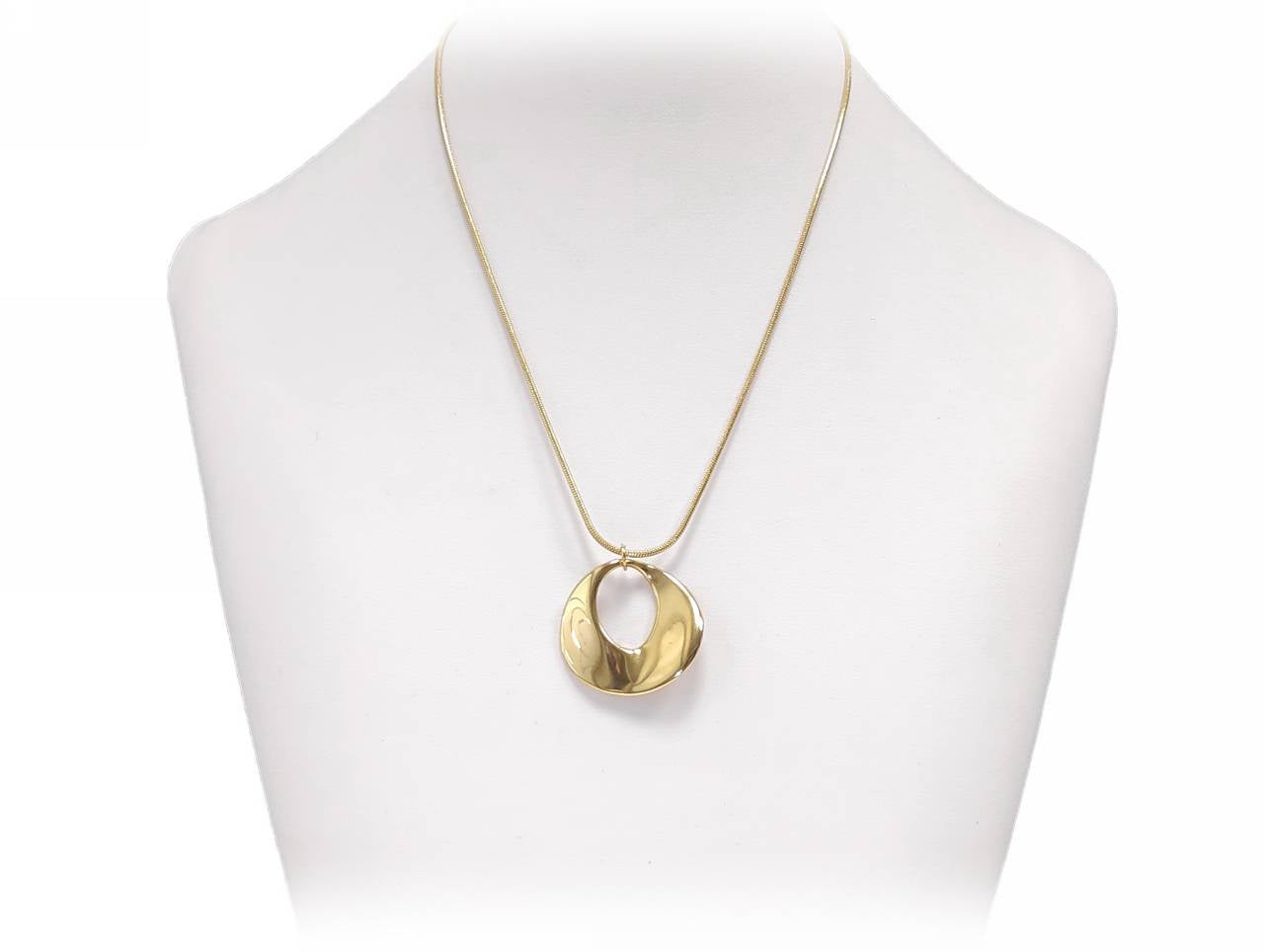 Μοντέρνο Γυναικείο Κολιέ σε Χρυσό Χρώμα με Ασυμμετρικό Κρεμαστό Σχέδιο | 2412-520X