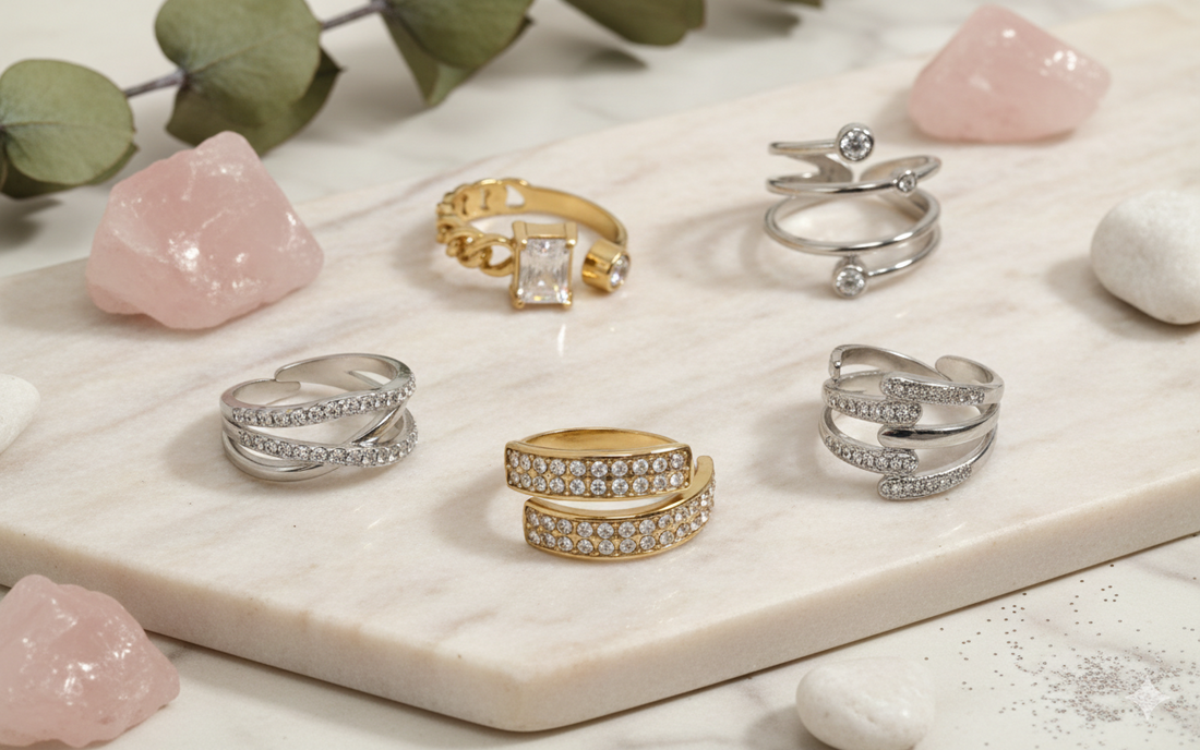 Ατσάλινα κοσμήματα: ο έξυπνος οδηγός styling & 5 διαχρονικά must-have