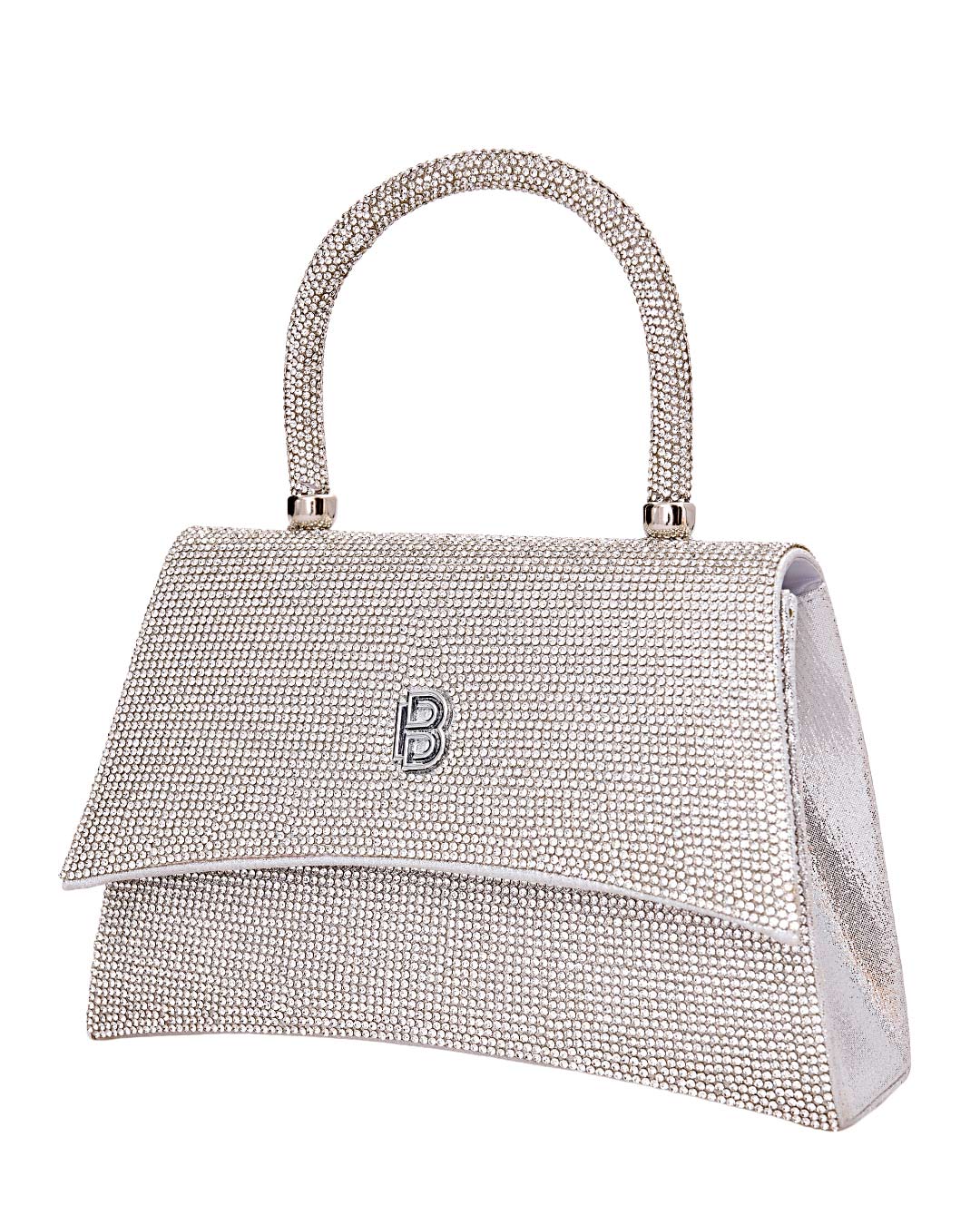 Τσάντα φάκελος clutch CK6025 - Ασημί