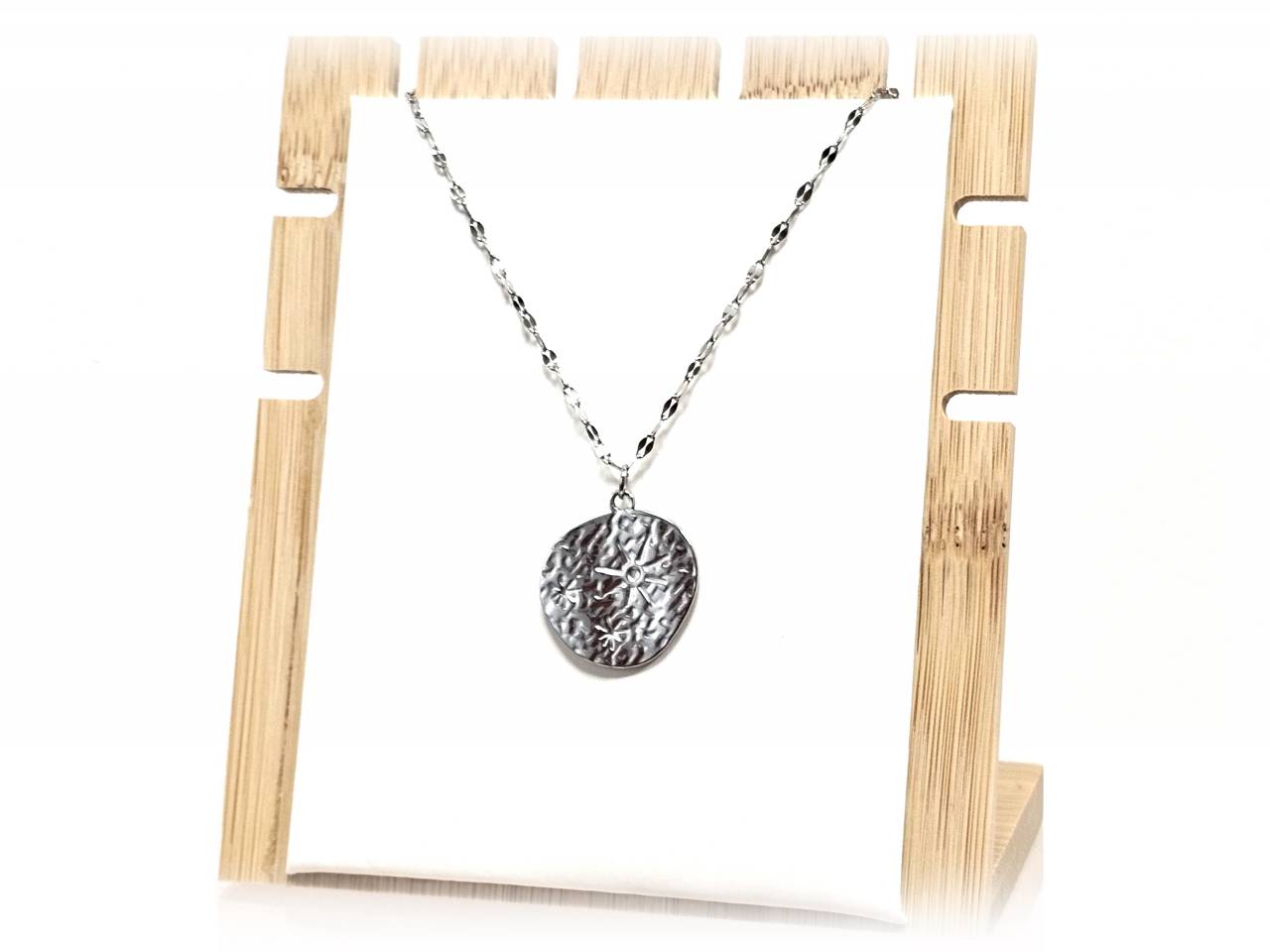 Κολιέ Ατσάλι 316L, αλυσίδα σε χρώμα Ασημί