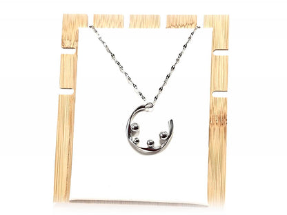 Κολιέ Ατσάλι 316L, αλυσίδα σε χρώμα Ασημί