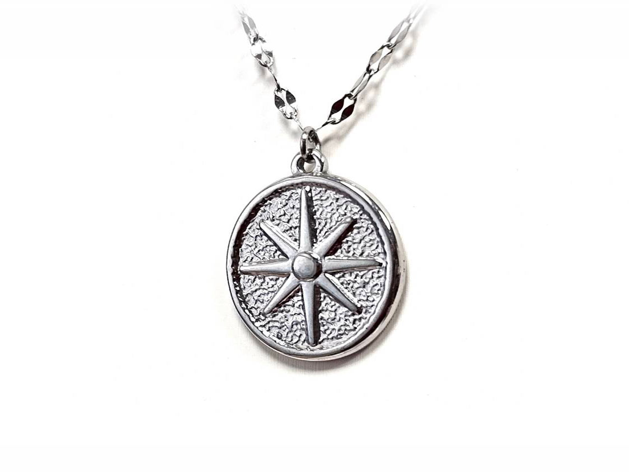 Κολιέ Ατσάλι 316L, αλυσίδα σε χρώμα Ασημί