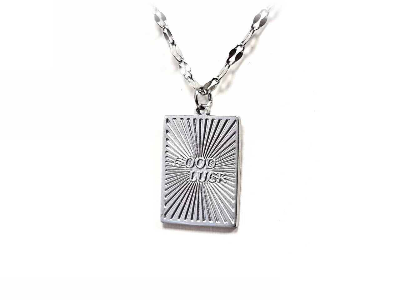 Κολιέ Ατσάλι 316L, αλυσίδα σε χρώμα Ασημί