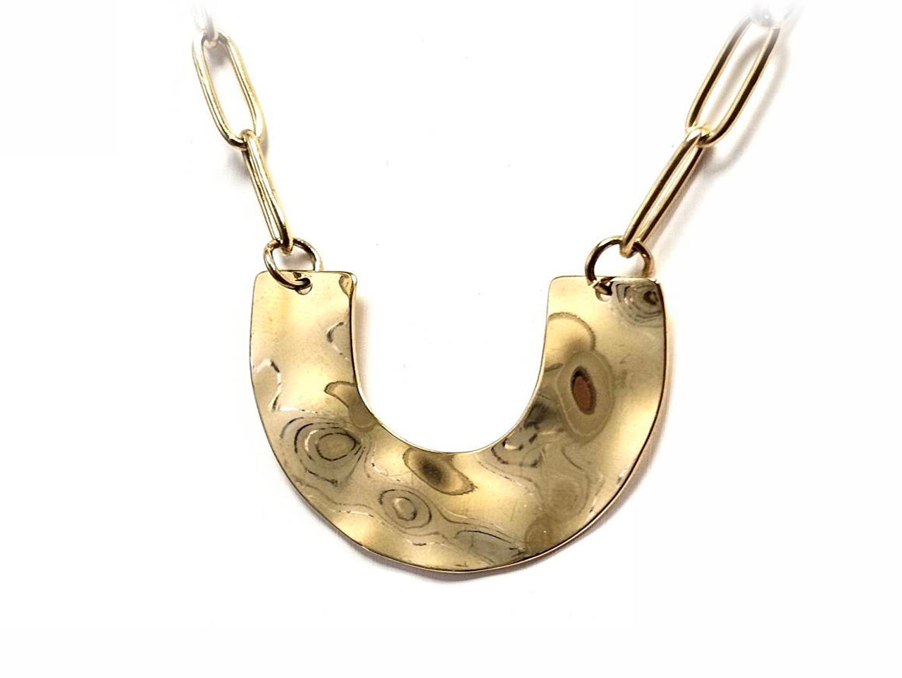 Κολιέ Ατσάλι 316L, αλυσίδα σε χρώμα Χρυσαφί