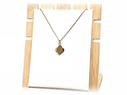 Κολιέ Ατσάλι 316L, αλυσίδα με σταυρό σε χρώμα Χρυσαφί